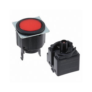 BOM List A3UL-<strong>TBR</strong>-1A2C-M Push <strong>Button</strong> Switch DPDT On-Mom Standard Illuminated Panel Mount Front A3ULTBR1A2CM Round <strong>Button</strong> Flush - Product Image 1