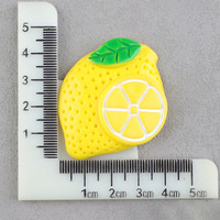 Hars Haarclip Accessoires Fruit Slice Ananas Aardbei Cherry Koelkast Sticker