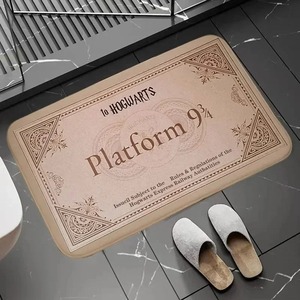 Tapis de bain Magic Platform Nine and Three-Quarters, tapis antidérapant <span class=keywords><strong>super</strong></span> <span class=keywords><strong>absorbant</strong></span>, <span class=keywords><strong>paillasson</strong></span> d'entrée pour salon, tapis de bienvenue - Product Image 2