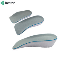 Semelles orthopédiques Bestar EVA légères pour hommes et femmes, rehausseurs de talon pour chaussures plates et soutien de la voûte plantaire