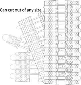 Tiras de Cierre de <span class=keywords><strong>Heridas</strong></span> Zip Stitch, Suturas, Vendaje Mariposa, Kit de Cierre de Laceraciones de Emergencia, <span class=keywords><strong>Adhesivo</strong></span> Médico Clase I (20x8cm) - Product Image 2