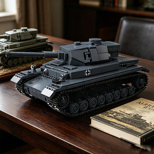 Tanque Mediano Alemán <span class=keywords><strong>Panzer</strong></span> <span class=keywords><strong>IV</strong></span> 1/35, Bloques de Construcción ABS, Vehículo Blindado, Modelo Coleccionable Histórico, Juguete Educativo - Product Image 4