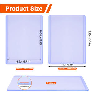 Grossistes d'Usine JUZI Toploader 3x4" 35pt avec <span class=keywords><strong>Film</strong></span> de Protection - Product Image 4