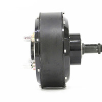 Moteur de moyeu à arbre unique QS205 1500W 45H V2 IP65 48V 60V 72V PCD CB60 personnalisé pour conversion et rétrofit de voiture électrique 110Nm
