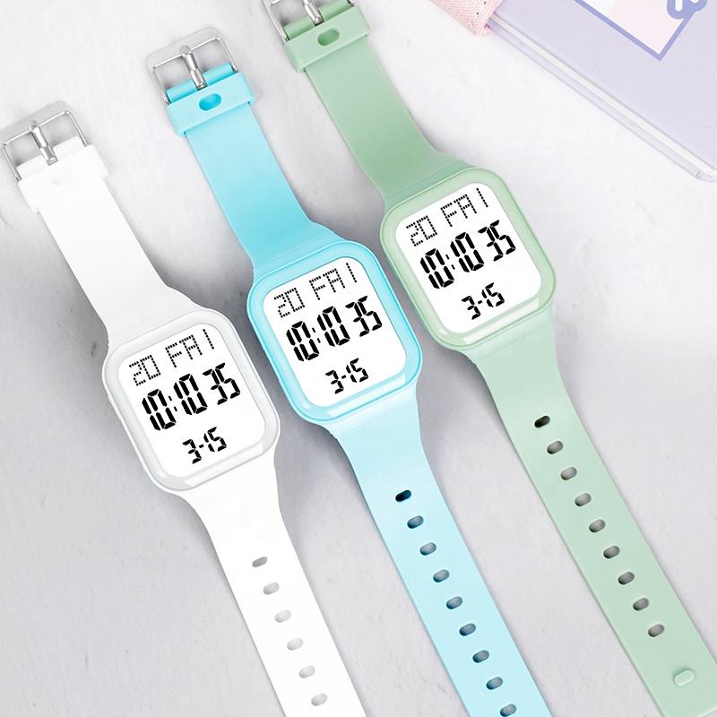 Orologio Digitale Per Ragazzi - Sportivo, Impermeabile 5ATM, Allarme, Dual Time, Colore Blu - Foto 12