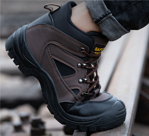 <span class=keywords><strong>Scarpe</strong></span> da Lavoro Basiche in Offerta, Economiche, a Taglio Medio, in Vera Pelle Bovina, <span class=keywords><strong>Scarpe</strong></span> Antinfortunistiche - Product Image 2