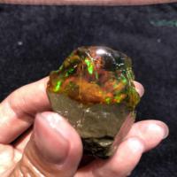 En gros de haute qualité opale de feu naturelle spécimen de pierre brute cristal pierre précieuse de guérison brute pour les cadeaux