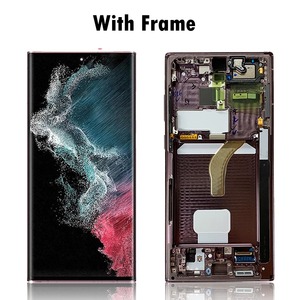 6.8 inch siêu AMOLED <span class=keywords><strong>LCD</strong></span> đối với Samsung Galaxy S22 Ultra 5 gam s908 s908b s908u Hiển thị màn hình cảm ứng Digitizer thay thế với dots - Product Image 5