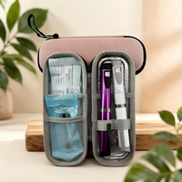 Bolsa Refrigerante Portátil para Insulina KQ, Multicolor, Mini, de EVA, con Paquete de Hielo, Bolsa Térmica Médica para Viajes y Almacenamiento de Medicamentos al Aire Libre