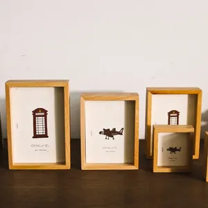 High Quality Wholesale Custom Wooden Photo Frame Albums Accessories Home Decoration Photo Frame
