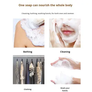 Savon diamant fait main feuille d'or commerce extérieur transfrontalier pour <span class=keywords><strong>Amazon</strong></span> cadeau de pierres précieuses <span class=keywords><strong>huile</strong></span> <span class=keywords><strong>essentielle</strong></span> nettoyant solide - Product Image 4