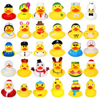Canard Sonore en Caoutchouc PVC Personnalisable avec Logo, Jouet de Bain pour Bébé, 2 Pouces, Flottant, Idéal pour Fêtes et Vente en Gros