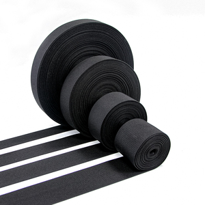 Chất lượng cao nhiệm vụ nặng nề Polyester Vải băng 1 "2" Webbing Pit mô hình Dây đeo túi màu đen dây đeo thắt lưng cho thắt lưng - Product Image 5