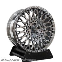 Jantes de voiture forgées en maille chromée triple personnalisées, 19, 20, 22, 23 pouces, VIP pour Mansory SUV Cadillac Escalade Audi Q8 Lexus LX600