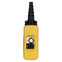 Xaca271 Taschenlampe, 2 normalerweise offene Kontakte, gelbes Polypropylen, IP65, Schraubanschluss, brandneu, auf Lager, 12 Monate Garantie