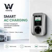 Nuevo Cargador de Pared para Vehículos Eléctricos con Protocolo Open Charge Point, 7kW-22kW AC, Carga Doméstica