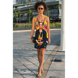 Robe Frida-Tropical1180592-Prints sublimée coupée et cousue - Product Image 1
