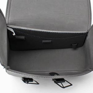 Sacoche latérale en cuir PU noir pour <span class=keywords><strong>moto</strong></span> Honda Suzuki Harley Sportster <span class=keywords><strong>XL</strong></span> 883 XL1200, sacoche à outils gauche et droite - Product Image 4