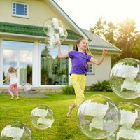 Ballon transparent gonflable avec LED, autocollant, à hélium, pour anniversaire, saint valentin, Bobo, mariage, lumière à l'intérieur