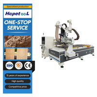 Máquina Router CNC con Cambio Automático de Herramienta Directo de Fábrica, Centro de Mecanizado CNC para Madera 1325 con ATC