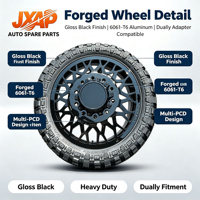 Jantes de camion forgées sur mesure JAXP Dually 6x5.5 8x6.5 8x200 8x210 8x170 10x225 22 30 pouces