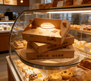 Fabricant d'emballages alimentaires de luxe, boîte à pizza personnalisée avec logo, boîte <span class=keywords><strong>alimentaire</strong></span> en carton pour restaurant, vente en gros pour plats à emporter - Product Image 2