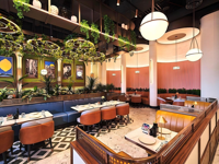 Banquette de restaurant haut de gamme, canapé de restaurant, sièges personnalisés, mobilier d'hôtel et de restaurant, design d'aménagement complet pour restaurant