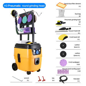 <span class=keywords><strong>Macchina</strong></span> per levigatura pneumatica elettrica FUNISI <span class=keywords><strong>macchina</strong></span> per levigatura sottovuoto aspirapolvere - Product Image 4