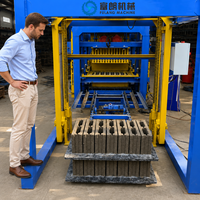 Machine automatique de fabrication de briques 4-25 avec système de vibration stable pour la production de blocs de ciment destinés aux projets de construction