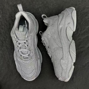 2026 New Luxury Fashion Diamond-Studded Outdoor Walking Shoes with Thick Soles and Elevated Design for Casual Wear - Product Image 3