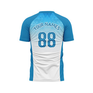 Camiseta Deportiva Unisex Personalizada, Elástica en Cuatro Direcciones, Sin Costuras, Impresa, Absorbente de Sudor, de Secado Rápido, para Fútbol, Tenis, Pickleball - Product Image 4