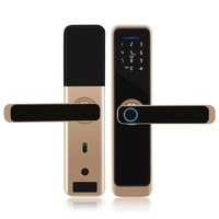Serrure intelligente Wynn Smart X3-2 semi-automatique à empreinte digitale en alliage d'aluminium de grade C, avec gestion mobile TTApp