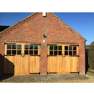 Porte <span class=keywords><strong>de</strong></span> <span class=keywords><strong>garage</strong></span> sectionnelle, porte battante, portes <span class=keywords><strong>de</strong></span> <span class=keywords><strong>garage</strong></span> américaines en <span class=keywords><strong>bois</strong></span> <span class=keywords><strong>de</strong></span> chêne isolées 9x8, porte coulissante pliante à battant solide - Product Image 5