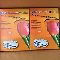 Pochettes de plastification brillantes A4 A3 de haute qualité en gros, films de plastification 80mic 100mic 125mic 150mic 175mic 250mic