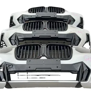 2016-2023 BMW X4 G02 자동차 바디 키트 앞 코 바디 키트에 대한 그릴과 함께 가장 인기있는 전체 전면 범퍼