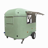 Voll Ausgestatteter Mobiler Food-Trailer Burger Pizza Hot Dog Kaffee Bar Truck Kommerzielle Straßenküche mit CE DOT