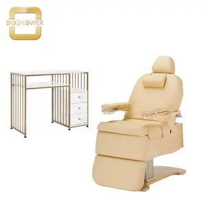 massage salon tattoo bed with facial bed table of adjustable beauty barber spa beauty equipment