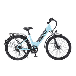 <span class=keywords><strong>Bicicleta</strong></span> Eléctrica Urbana con Envío Gratuito, <span class=keywords><strong>Bicicleta</strong></span> Eléctrica de 48V para <span class=keywords><strong>Mujer</strong></span>, 350W, <span class=keywords><strong>Bicicleta</strong></span> Eléctrica Híbrida Todoterreno, <span class=keywords><strong>Bicicleta</strong></span> Eléctrica de Acero con Alto Contenido de Carbono para Damas - Product Image 2