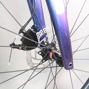Vélo complet vélo frein à <span class=keywords><strong>disque</strong></span> vélo cadre carbone vélo 700 * 30C SENSAH <span class=keywords><strong>Empire</strong></span> Pro 2*12S groupe caméléon TT-X34 - Product Image 3