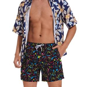 ชุดว่ายน้ำผู้ชายไซส์ใหญ่พิเศษลายพิมพ์ไล่เฉดสีแบบกำหนดเอง ลายสัตว์และลายตาราง ชุดบิกินี่ตาข่ายสำหรับผู้ใหญ่ - Product Image 6