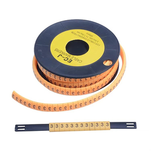 ECJ vàng số Cáp nhãn điện Dây cáp đánh dấu Vòng Cáp đánh dấu - Product Image 4