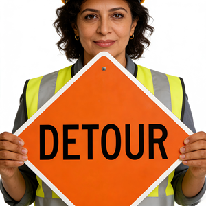 تصميم مخصص تحذير إشارات المرور إنتاج الطريق شخصية صفقة سرعة المرور علامة - Product Image 3