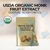 Poudre de fruit du moine SUNI OEM ODM 100% pure, biologique, en sachets, édulcorant sans érythritol