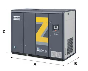 Nieuwe Olievrije Schroef Luchtcompressor Machine 10 Bar Werkdruk Fabrieken Boerderijen Gas Ac Motor