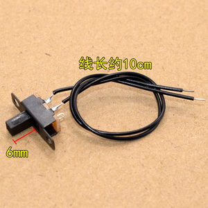 Interrupteur à bascule 3 mm, fil de 10 cm, 2 positions, 3 broches pour projets électroniques DIY - Product Image 4