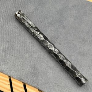 Bolígrafo de Acero de Damasco de Lujo para Negocios, con Acabado Fino, para Regalo de Oficina y Promoción - Product Image 1