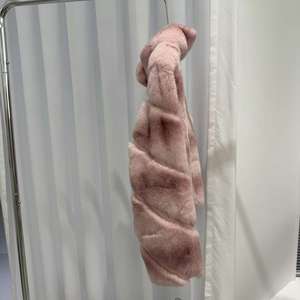 Vendite <span class=keywords><strong>Online</strong></span> colletto da esterno grazioso abbigliamento da esterno in vera pelliccia di coniglio giacca calda da giovane donna a maniche lunghe - Product Image 3