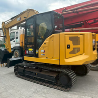Mini-excavatrice sur chenilles CAT 307.5 de 7,5 tonnes, neuve/d'occasion, en bon état d'origine, certifiée CE, prête à la vente