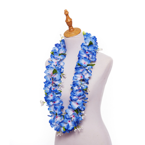 Hula Girl-Anillo <span class=keywords><strong>de</strong></span> terciopelo Artificial <span class=keywords><strong>para</strong></span> niña, KN-hl009 <span class=keywords><strong>de</strong></span> <span class=keywords><strong>flores</strong></span> Hawaianas, Lei, 110CM, collar <span class=keywords><strong>para</strong></span> fiesta <span class=keywords><strong>de</strong></span> <span class=keywords><strong>boda</strong></span>, corona <span class=keywords><strong>para</strong></span> el cuello y graduación - Product Image 2