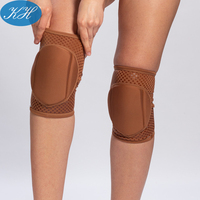 Genouillères de danse pôle en Silicone collant, genouillères de protection des genoux